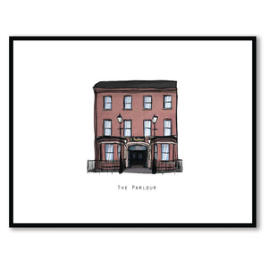 The PARLOUR - Belfast Pub Print - Made in Ireland