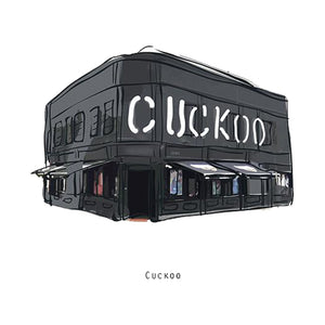 CUCKOO - Belfast Pub Print - Made in Ireland