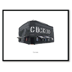CUCKOO - Belfast Pub Print - Made in Ireland