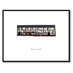 DUKE OF YORK - Belfast Pub Print - Made in Ireland
