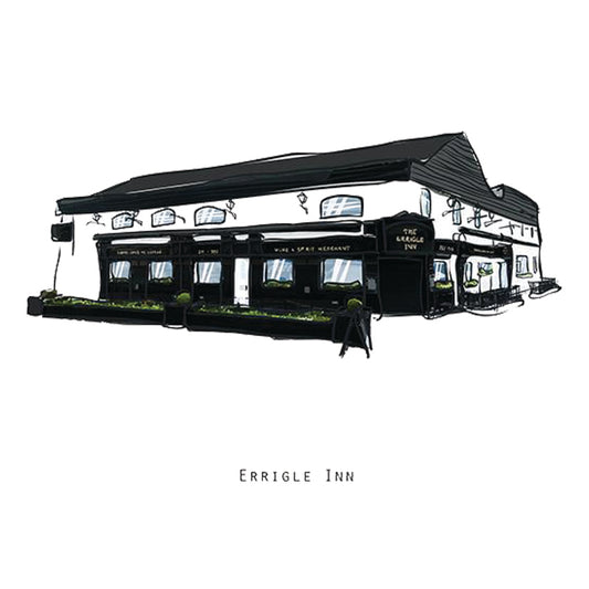 ERRIGLE INN - Belfast Pub Print - Made in Ireland