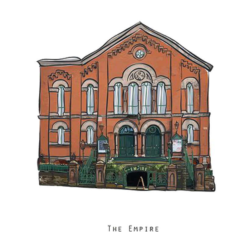 The EMPIRE - Belfast Pub Print - Made in Ireland