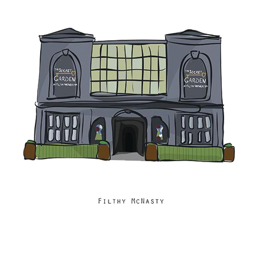 FILTHY MCNASTY - Belfast Pub Print - Made in Ireland