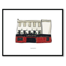 Load image into Gallery viewer, LAVERYS - Belfast Pub Print - Made in Ireland
