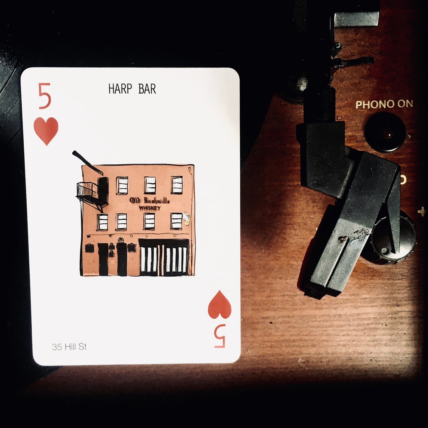 HARP BAR - Belfast Pub Print - Made in Ireland