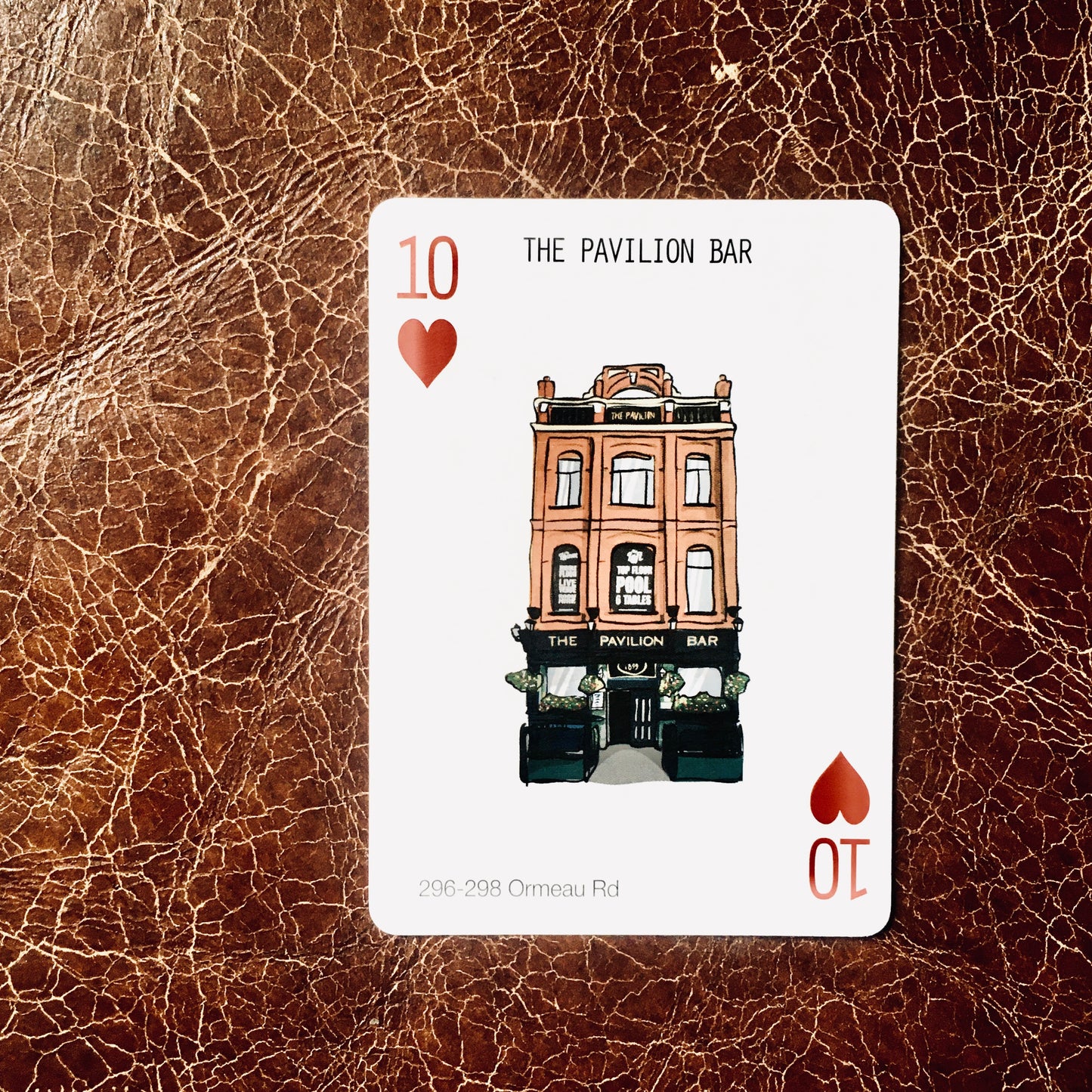 PAVILLION BAR - Belfast Pub Print - Made in Ireland