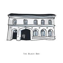 Load image into Gallery viewer, The BLACK BOX - Belfast Pub Print - Made in Ireland
