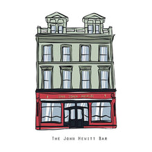 Load image into Gallery viewer, The JOHN HEWITT - Belfast Pub Print - Made in Ireland
