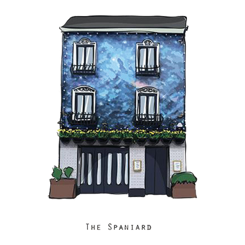 The SPANIARD - Belfast Pub Print - Made in Ireland