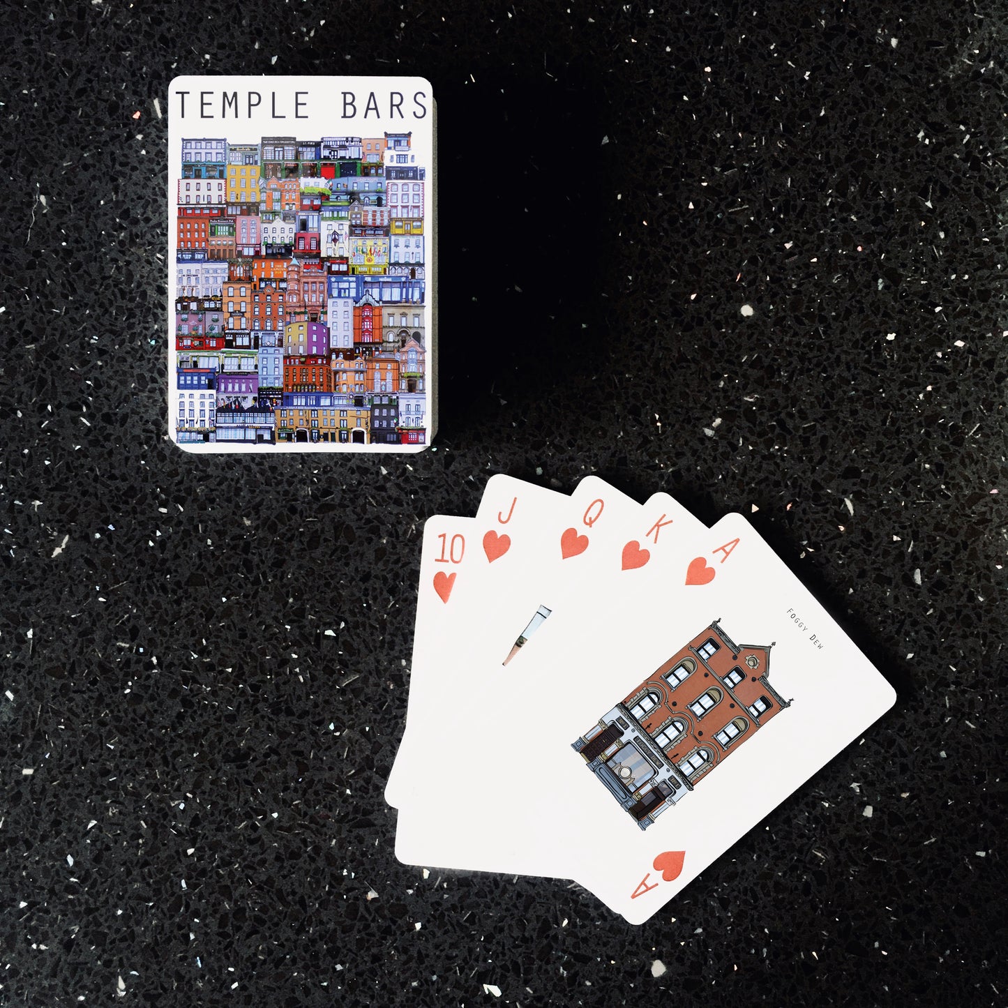 DUBLIN -  PLAYING CARDS - 52 Bars of Dublin