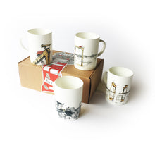 Load image into Gallery viewer, Belfast&#39;s Harland &amp; Wolff - Bone China Mugs (Set of Four)
