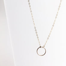 Load image into Gallery viewer, CIRCLE PENDANT Necklace Gold Plated
