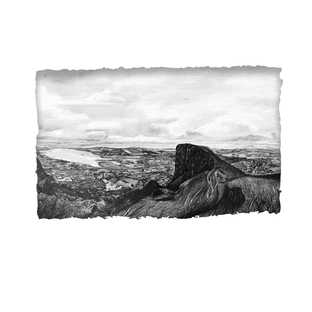 CAVEHILL OVERLOOKING BELFAST - County Antrim by Stephen Farnan