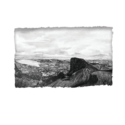 CAVEHILL OVERLOOKING BELFAST - County Antrim by Stephen Farnan