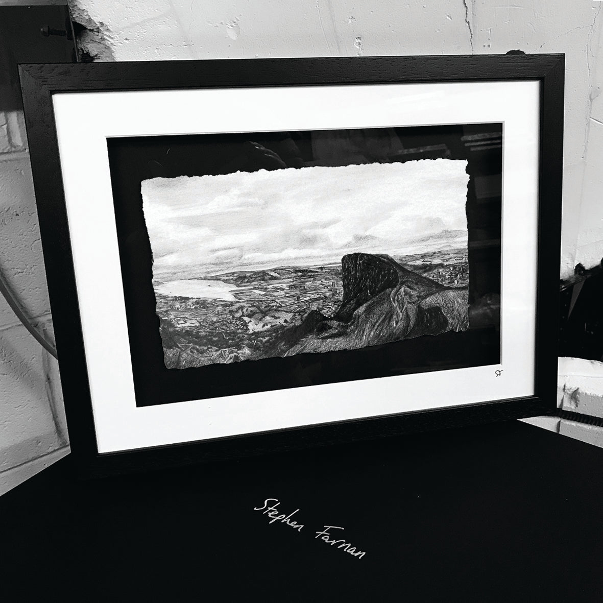 CAVEHILL OVERLOOKING BELFAST - County Antrim by Stephen Farnan