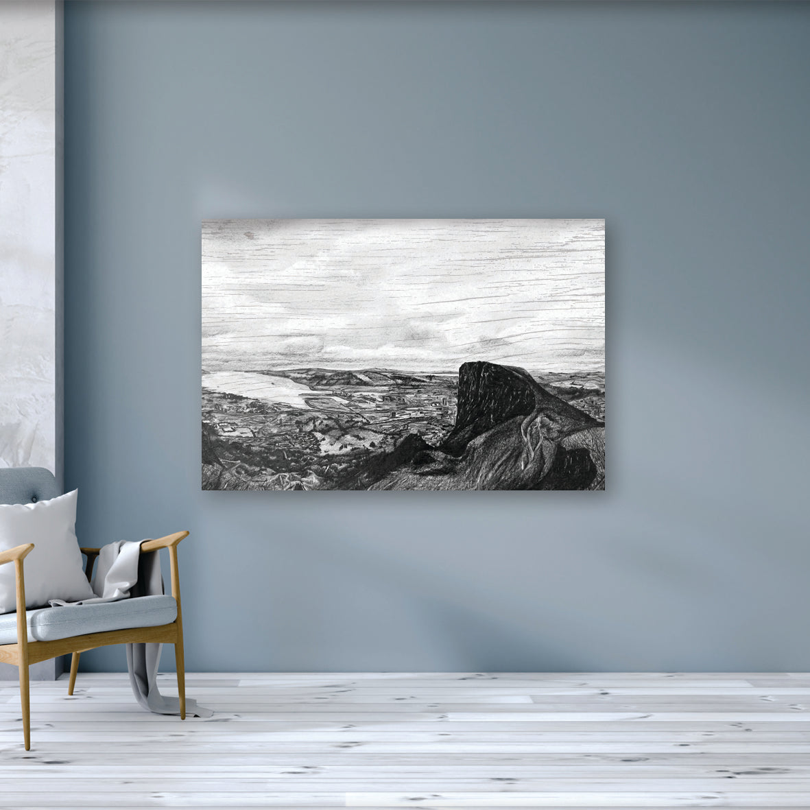 CAVEHILL OVERLOOKING BELFAST - County Antrim by Stephen Farnan