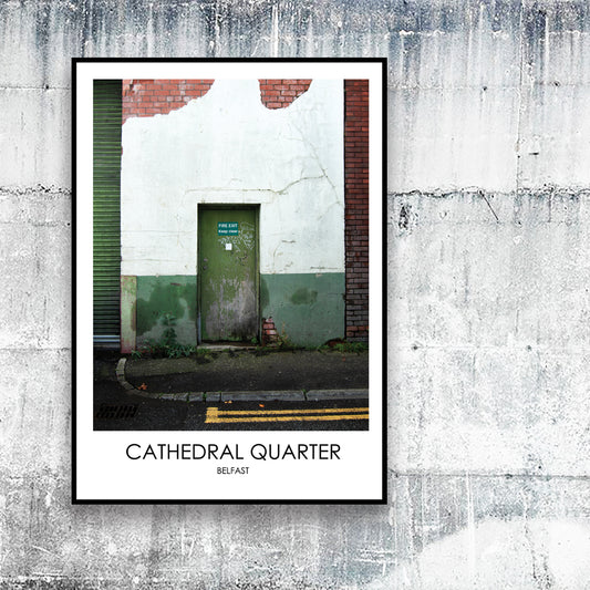 CATHEDRAL QUARTER BELFAST - Contemporary Photography Print from Northern Ireland