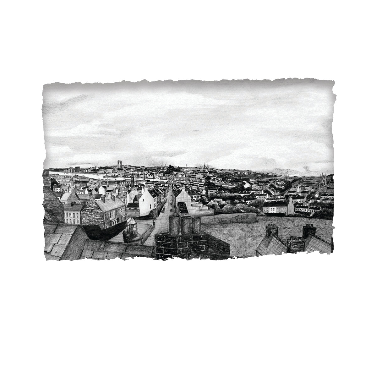 CORK CITY -  Saint Patrick’s Hill River Lee County Cork by Stephen Farnan