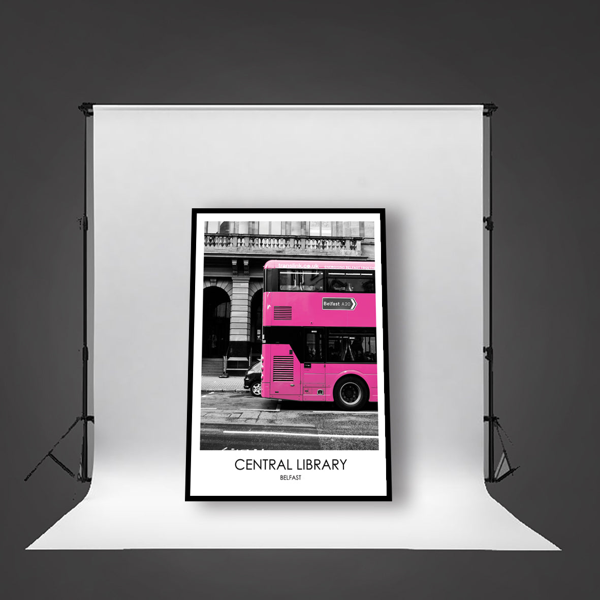 CENTRAL LIBRARY BELFAST - Contemporary Photography Print from Northern Ireland