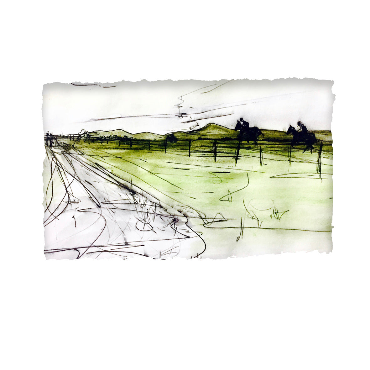THE CURRAGH - (C) Irish Horse Racecourse County Kildare by Stephen Farnan