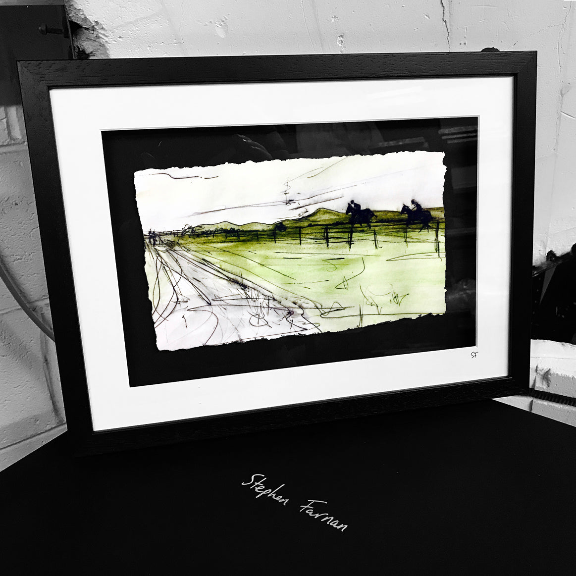 THE CURRAGH - (C) Irish Horse Racecourse County Kildare by Stephen Farnan
