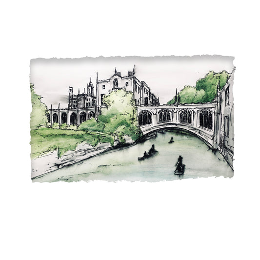 CAMBRIDGE, ENGLAND - Iconic University Town in England by Stephen Farnan