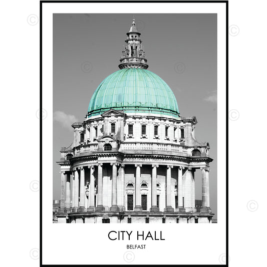 CITY HALL BELFAST - Contemporary Photography Print from Northern Ireland