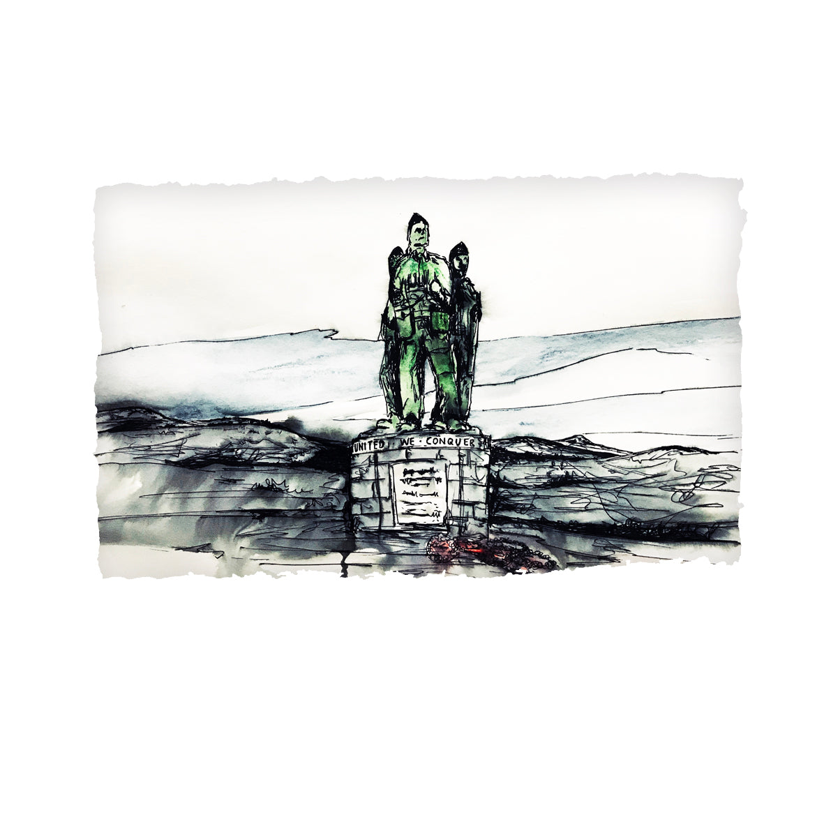 Commando Memorial - Scotland by Stephen Farnan