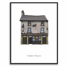 Load image into Gallery viewer, FIBBER MAGEES - Galway Pub Print - Made in Ireland

