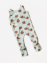 Load image into Gallery viewer, Fox Dungarees for babies
