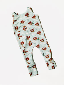 Fox Dungarees for babies