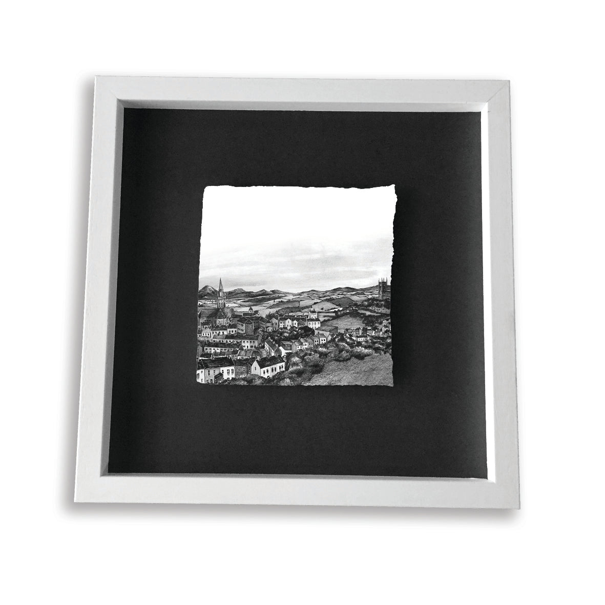 DOWNPATRICK - St Patrick Town County Down by Stephen Farnan