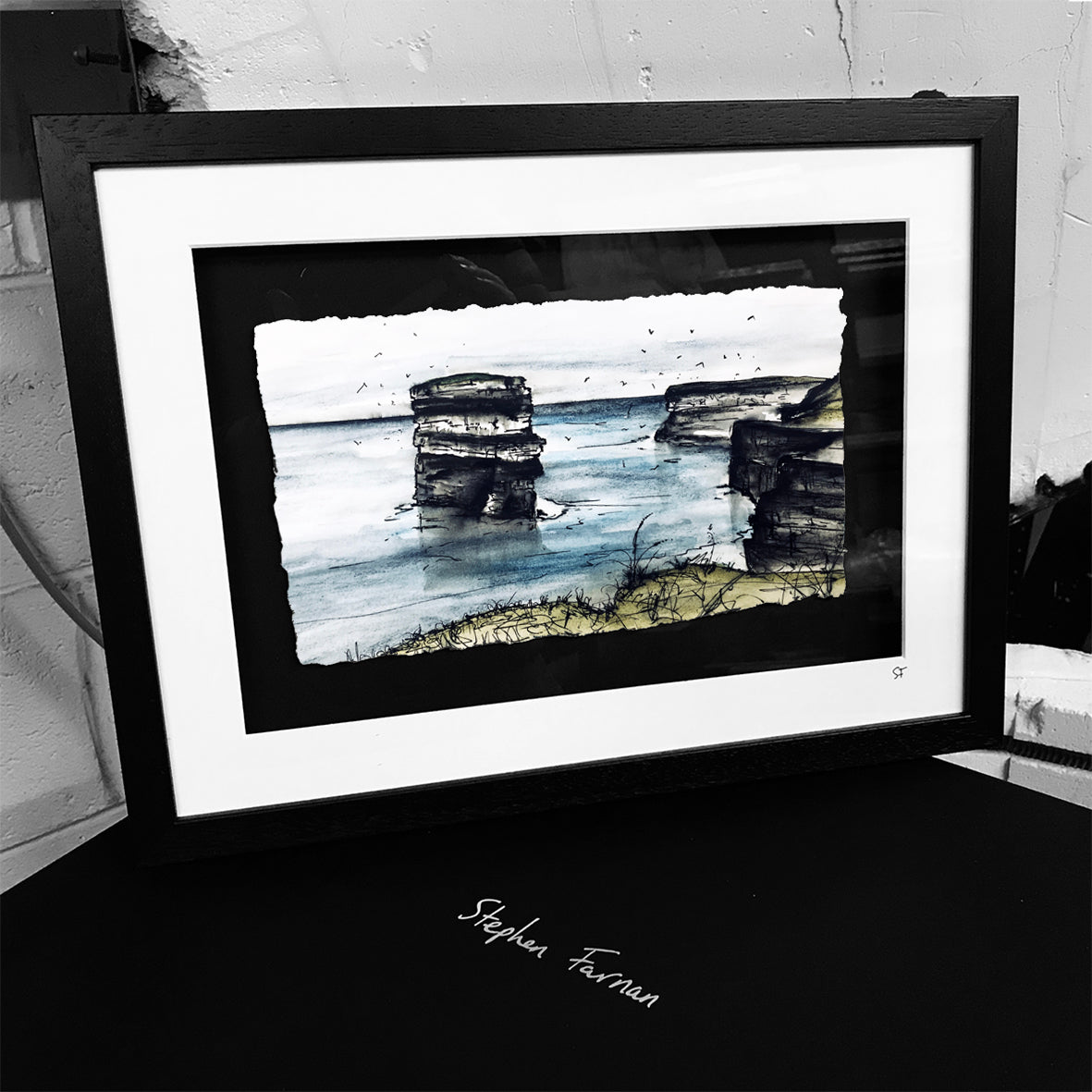 Downpatrick Head - County Mayo by Stephen Farnan