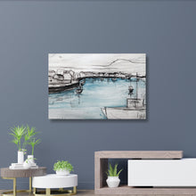 Load image into Gallery viewer, DUNGARVAN - Coastal Harbour Town County Waterford by Stephen Farnan
