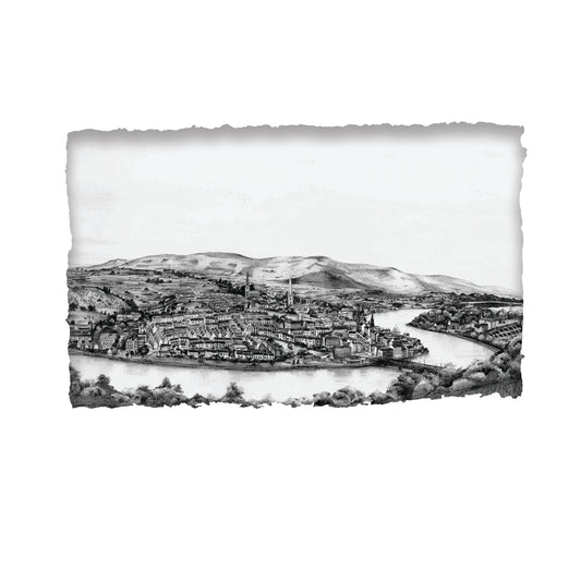 DERRY FROM THE WATERSIDE - Walled City County Derry by Stephen Farnan