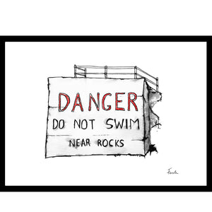 'Danger' - The Strand Portstewart