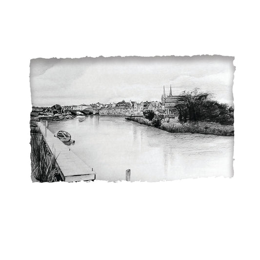 ENNISKILLEN - Town County Fermanagh by Stephen Farnan