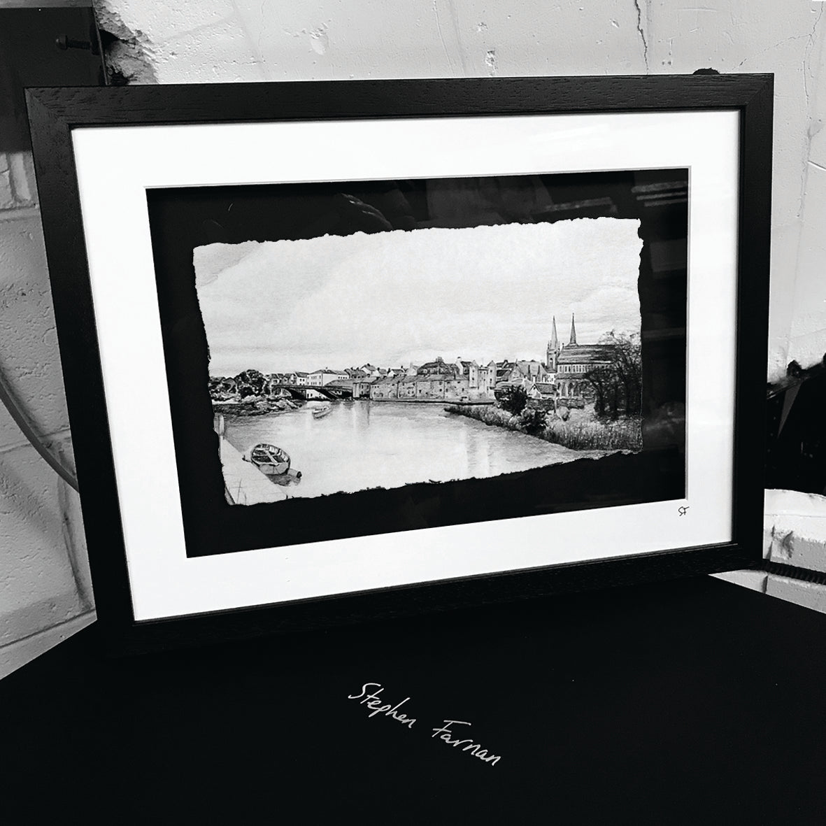ENNISKILLEN - Town County Fermanagh by Stephen Farnan