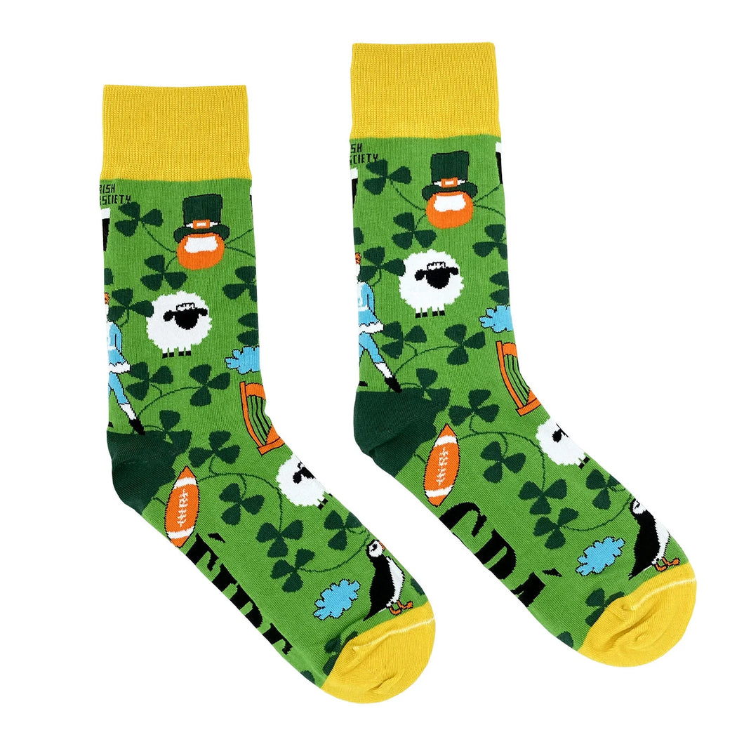 Éire, Grá - Funny Irish Socks Made in Ireland