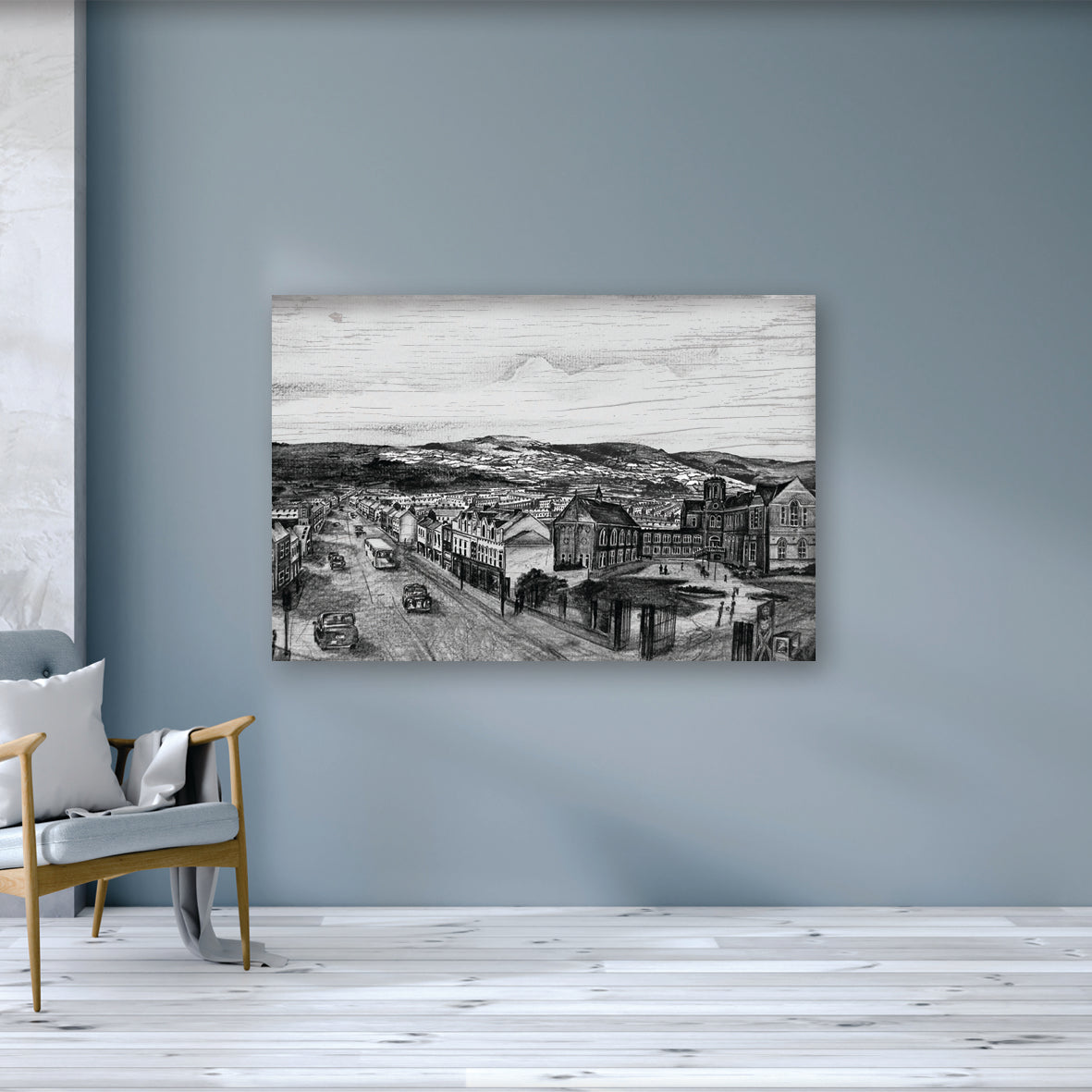DOWN THE FALLS - West Belfast St Mary’s County Antrim by Stephen Farnan