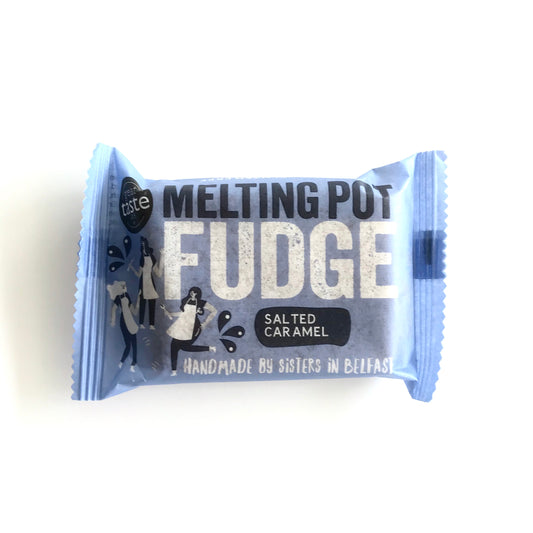 Melting Pot Salted Caramel Fudge - Handmade in Belfast