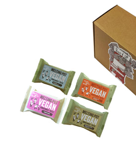 Melting Pot Vegan Fudge Gift Box (four)