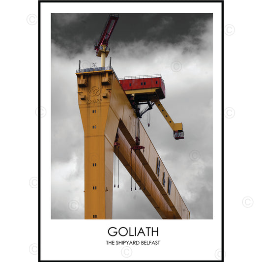 GOLIATH THE SHIPYARD BELFAST - Contemporary Photography Print from Northern Ireland