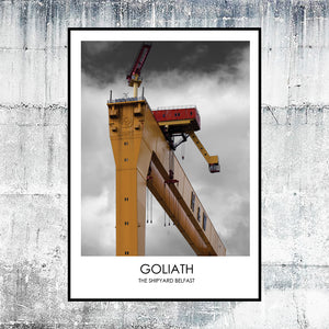 GOLIATH THE SHIPYARD BELFAST - Contemporary Photography Print from Northern Ireland