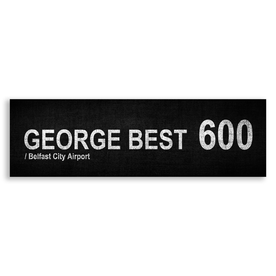 GEORGE BEST / Belfast City Airport 600