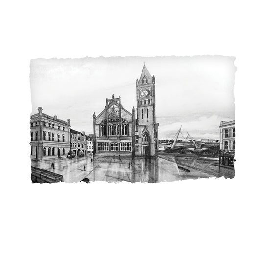 THE GUILDHALL, DERRY - Walled City County Derry by Stephen Farnan