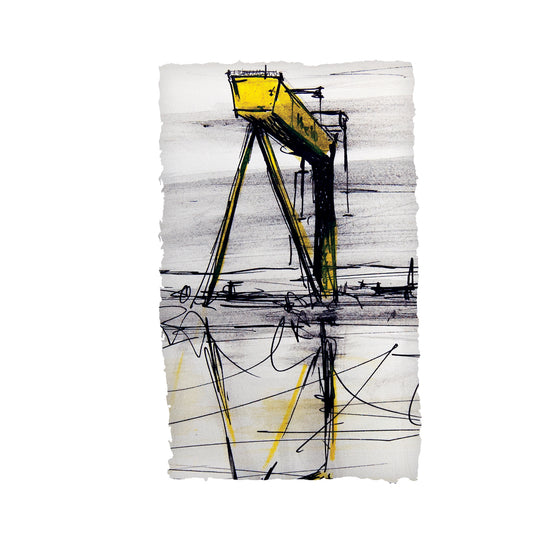 Goliath - Crane in Belfast Shipyard by Stephen Farnan