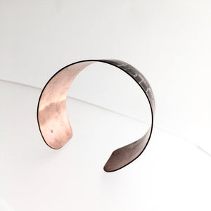Copper Etched Traffic New York Cuff - by Ghost & Bonesetter - Made in Belfast