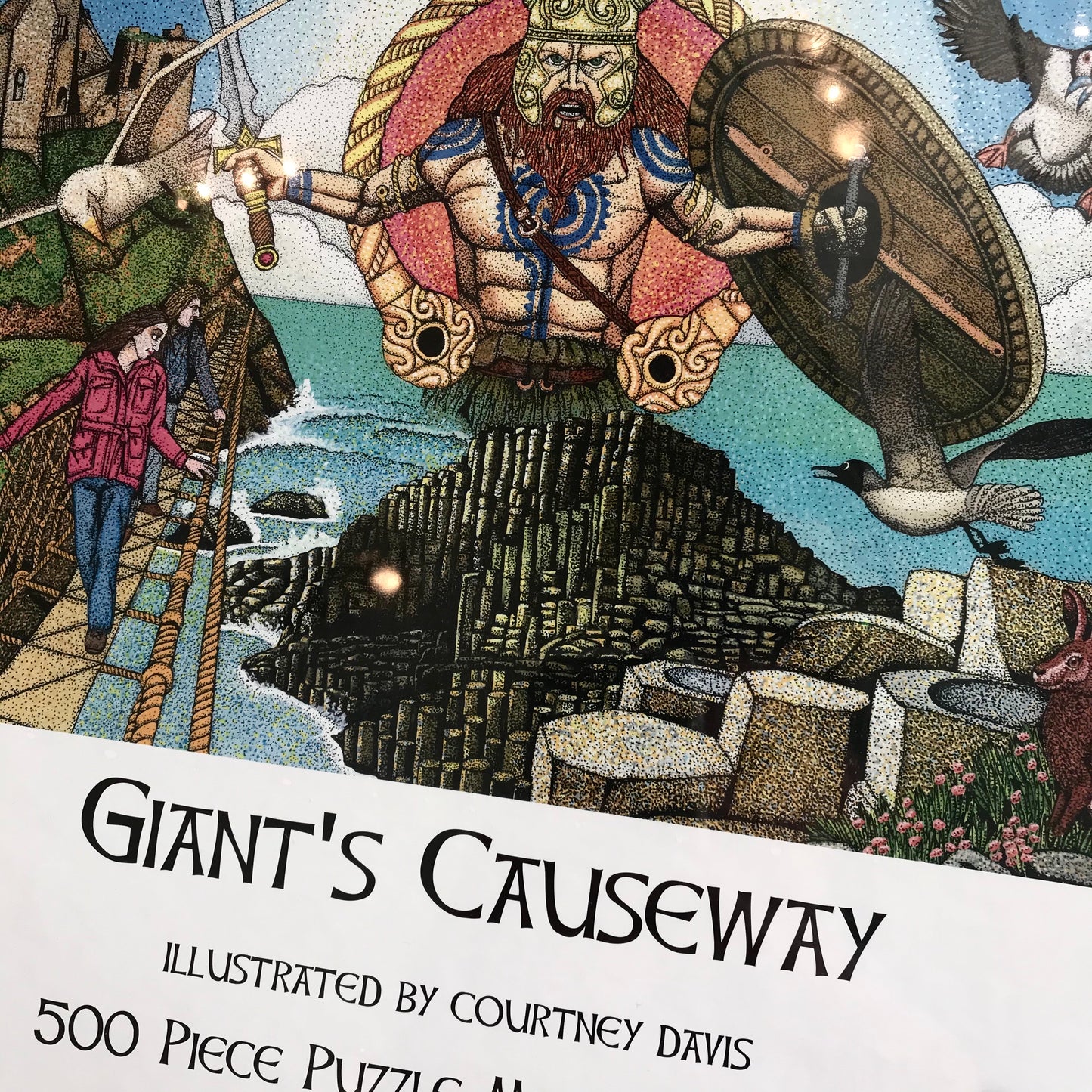 The Giants Causeway Jigsaw Puzzle - Made in Ireland - 500 piece
