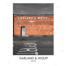 Load image into Gallery viewer, HARLAND AND WOLFF BELFAST - Contemporary Photography Print from Northern Ireland
